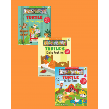 Turtle Kids Play And Learn Magnet Book Serisi 3'lü (Jungle - Daily - Farm)