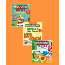 Turtle Kids Play And Learn Magnet Book Serisi 3'lü (Jungle - Daily Routine - Seasons & Weather )