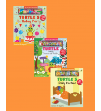 Turtle Kids Play And Learn Magnet Book Serisi 3'lü (Birthday Party- Seasons & Weather-Daily Routine