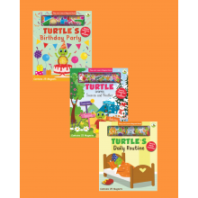 Turtle Kids Play And Learn Magnet Book Serisi 3'lü (Birthday Party- Seasons & Weather-Daily Routine