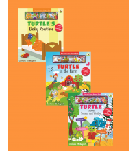  Turtle Kids Play And Learn Magnet Book Serisi 3'lü (Daily Routine - Farm- Seasons & Weather)