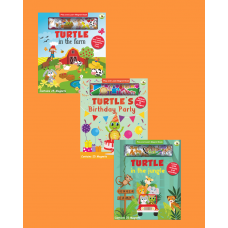 Turtle Kids Play And Learn Magnet Book Serisi 3'lü (Farm - Birthday Party - Jungle)