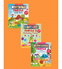 Turtle Kids Play And Learn Magnet Book Serisi 3'lü (Farm - Birthday Party - Seasons & Weather)