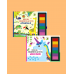 Turtle Kids Fingerprint Activities Serisi 2'li (Animals-Unicorn)