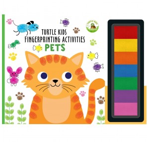 Turtle Kids Fingerprinting Activities Pets