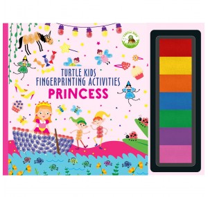 Turtle Kids Fingerprinting Activities Princess
