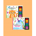 Turtle Kids Fingerprint Activities Serisi 2'li (Pets-Unicorn)