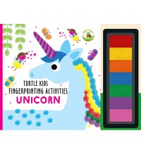 Turtle Kids Fingerprinting Activities Unicorn