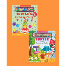 Turtle Kids Play And Learn Magnet Book Serisi 2'li (Birthday Party - Seasons&Weather)