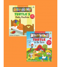 Turtle Kids Play And Learn Magnet Book Serisi 2'li ( Daily-Farm)