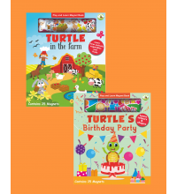  Turtle Kids Play And Learn Magnet Book Serisi 2'li (Farm-Birthday Party)
