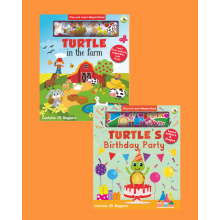  Turtle Kids Play And Learn Magnet Book Serisi 2'li (Farm-Birthday Party)