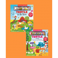 Turtle Kids Play And Learn Magnet Book Serisi 2'li (Farm-Seasons&Weather
