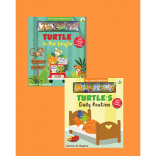 Turtle Kids Play And Learn Magnet Book Serisi 2'li (Jungle-Daily)