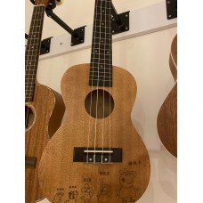 Ahşap Concert Ukulele (El Yapımı)