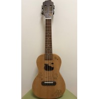 Ahşap Concert Ukulele (El Yapımı-Hello Kity)