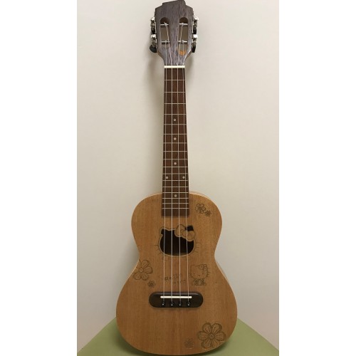 Ahşap Concert Ukulele (El Yapımı)