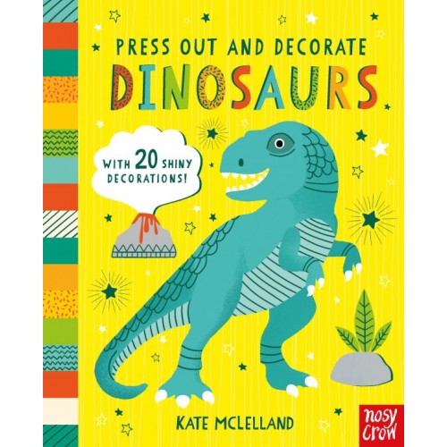 Press Out and Decorate: Dinosaurs