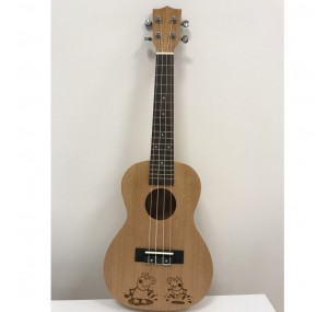 Ahşap Concert Ukulele (El Yapımı)