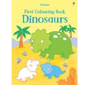 First colouring books Dinosaurs