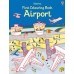 First colouring books Airport