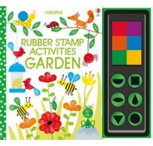 Rubber stamp activities garden