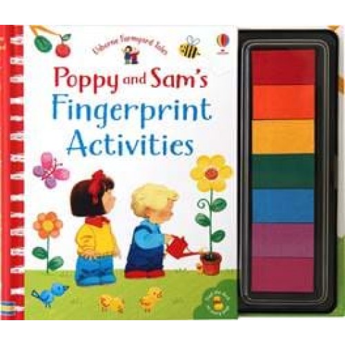 Poppy and Sam's fingerprint activities Usborne