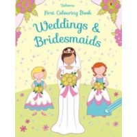 First colouring books Weddings and bridesmaids