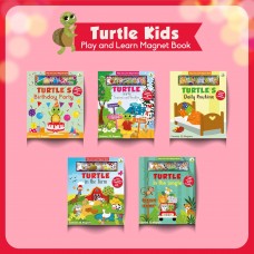 Turtle Kids Listen and Learn Magnet Book Serisi 5'li