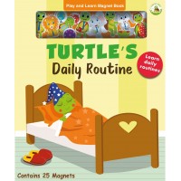 Turtle's Daily Routine Magnet Book