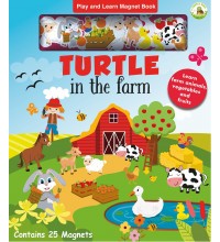 Turtle In The Farm Magnet Book