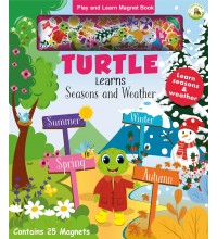 Turtle Learns Seasons & Weather Magnet Book