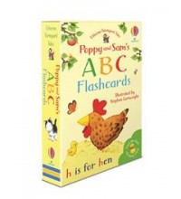 Poppy and Sam's ABC flashcards